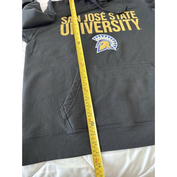 San Jose State Spartans Alumni Champion Hooded Sweatshirt Hoody Hoodie XL Black - Picture 5 of 7